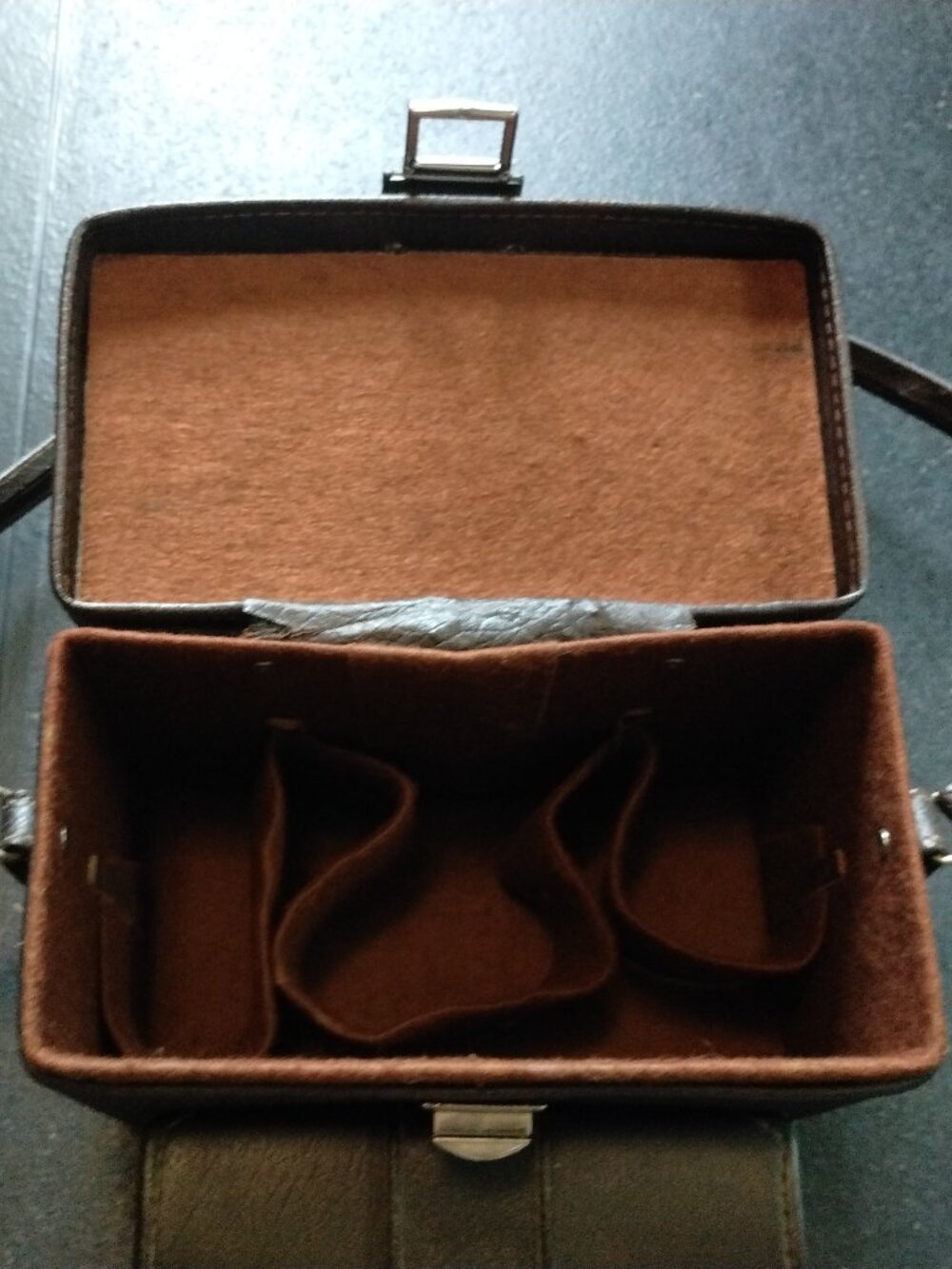 Leather Camera Bag - Picture 2 of 3